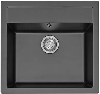 Franke Tectonite Diskho, 560x530 mm, Grafit metallic