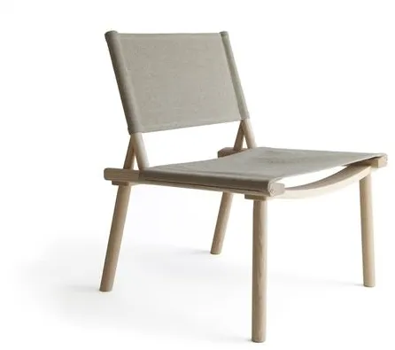 Nikari December Fåtölj Oljad Ask/Linne Canvas