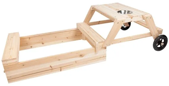 Small Foot - Sandbox with Seating Area and Mud Table