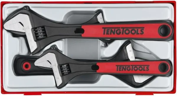 Teng Tools skiftnyckelset TTADJ04 med 4 delar