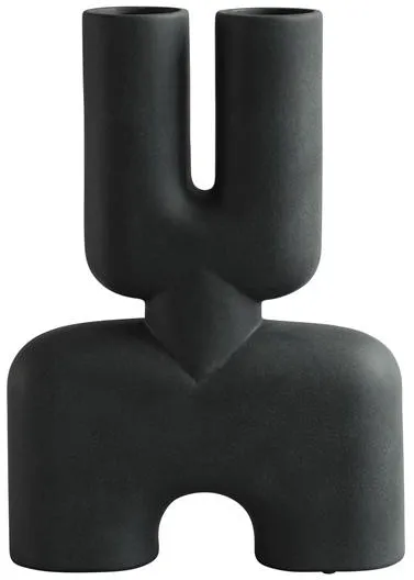 101 Copenhagen Cobra Double Vase Hexa Black